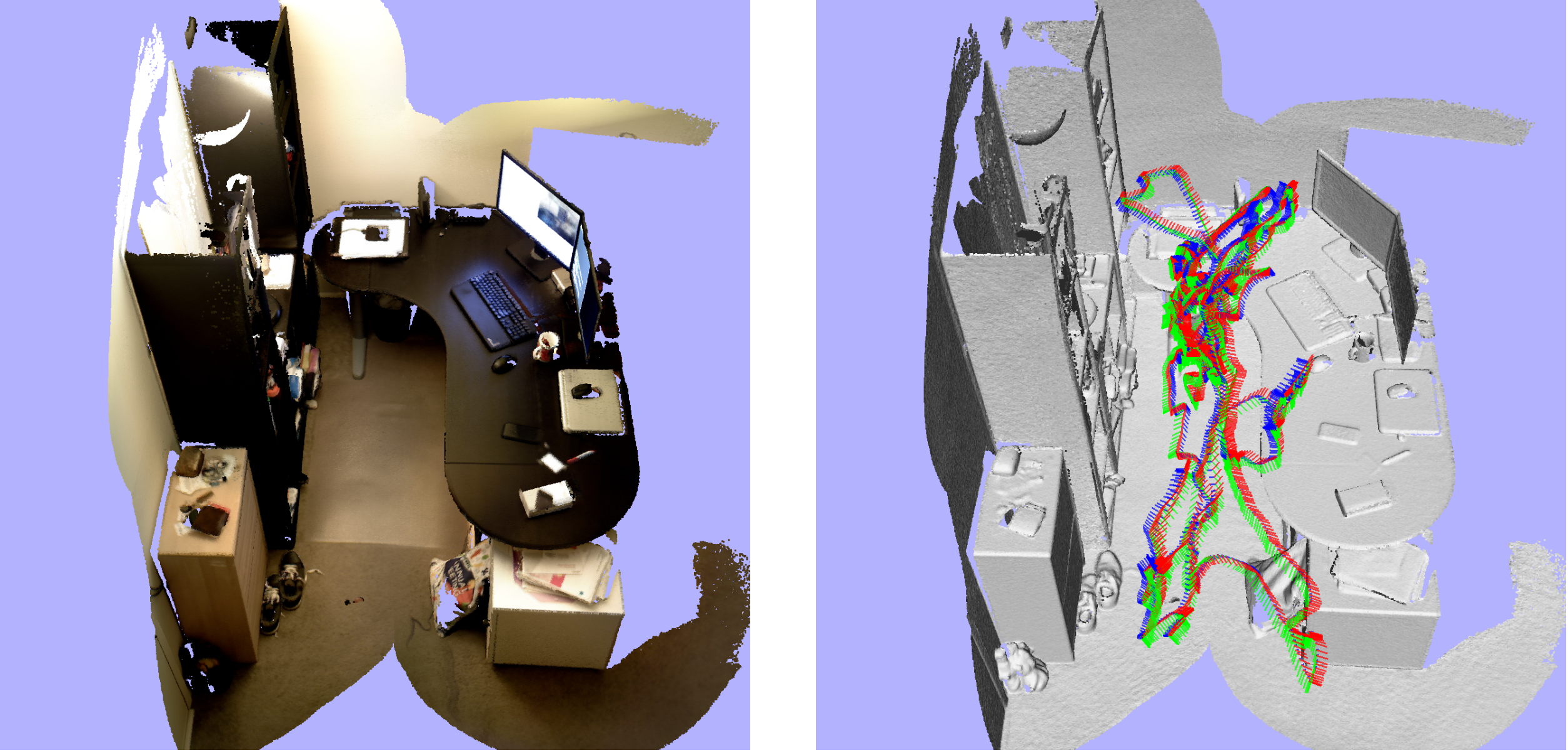 Point fusion based reconstruction